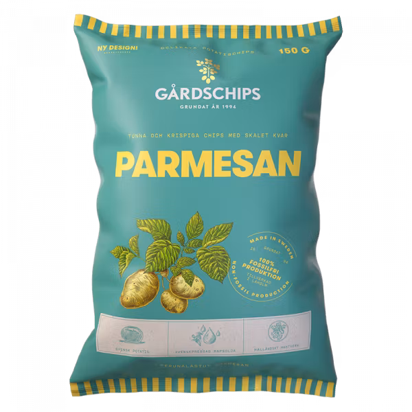 Chips de Parmigiano Gårdschips - 150 grammes