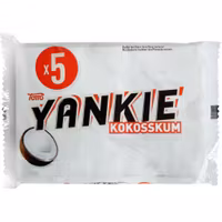 Toms Yankie Bar, Coconut Foam 5-pack - 200 grams