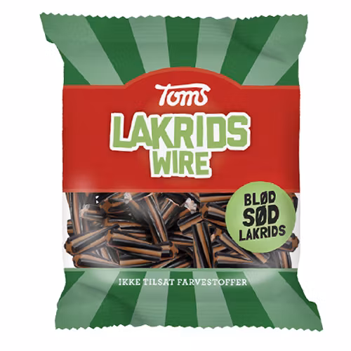 Toms Licorice Wire - 80 grams