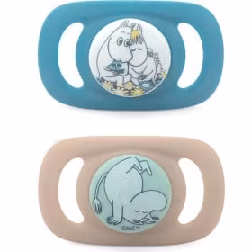 Smoczek Muminek Esska 4-36 miesięcy - 2 szt.