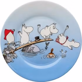 Muminki Rätt Start Płaski talerz, „Archipelag”