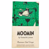 Gustaf & Linneas x Moomin Beeswax Cloth, "Tending the earth"