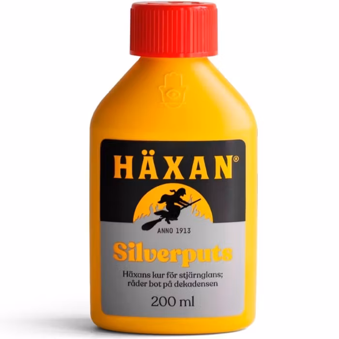Häxan Silverputs, smalto argento - 200 ml