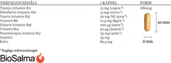 BioSalma B-Vitamin Complex - 100 capsules