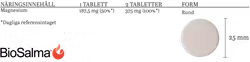BioSalma Magnesium Orange - 20 effervescent tablets