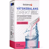 BioSalma Liquid Balance Direct Raspberry - 21 sticks
