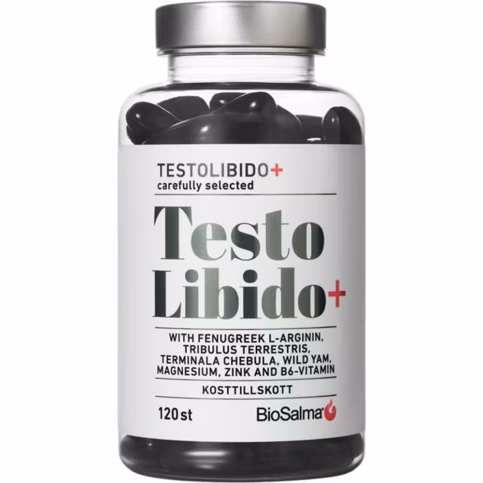 BioSalma TestoLibido+ - 120 capsule