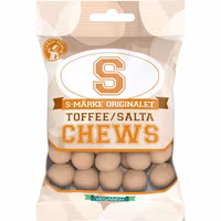 S-märke Chews Salty Toffee - 70 grams