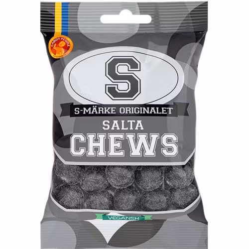 S-märke Chews Salty - 70 gramos