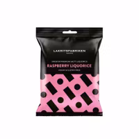 Lakritsfabriken Premium White Raspberry Licorice - 100g