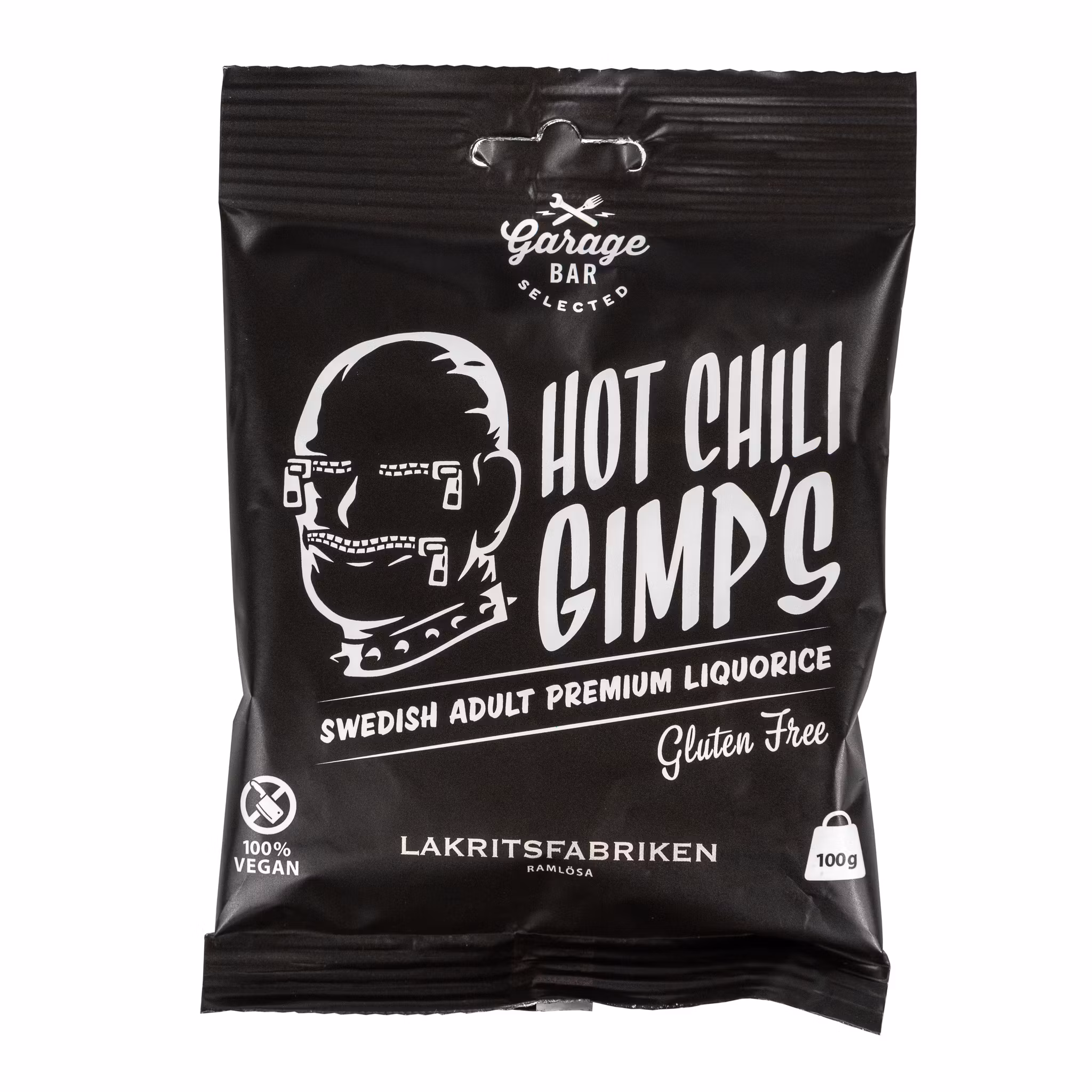 Lakritsfabriken Hot Chili Gimps - 100 gramos