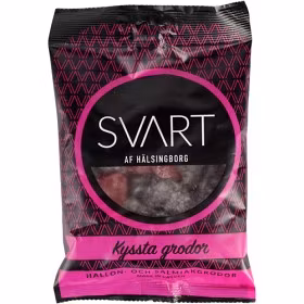 Svart Af Hälsingborg "Kyssta Grodor" Violet & Salty Licorice - 150 grams