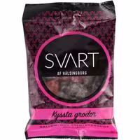 Svart Af Hälsingborg "Kyssta Grodor" Violet & Salty Licorice - 150 grams