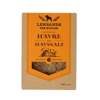 Leksands Tre Kullor, Oats & Sea Salt - 180 grams