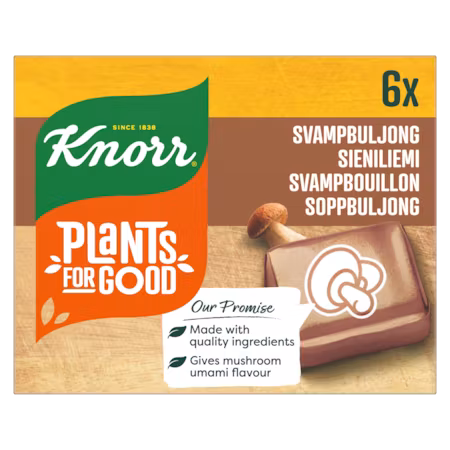 Knorr Pilzbrühe Würfel - 60 Gramm