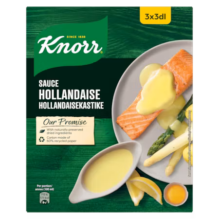 Salsa olandese Knorr - 3x3 dl