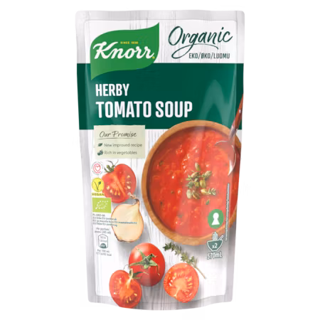 Knorr Organic Herby Tomato Soup - 570 ml