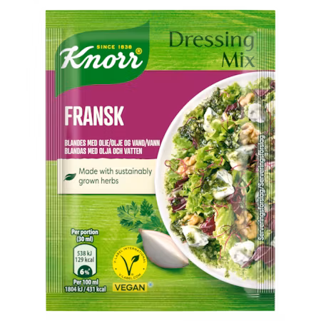 Knorr Mix per condimento, francese - 3x8 grammi