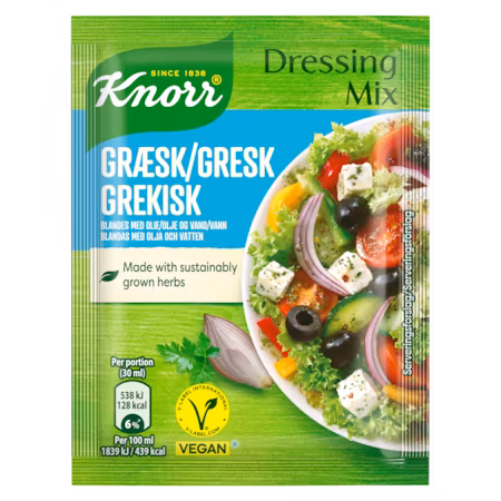 Knorr Mix per condimento, greco - 3x9 grammi