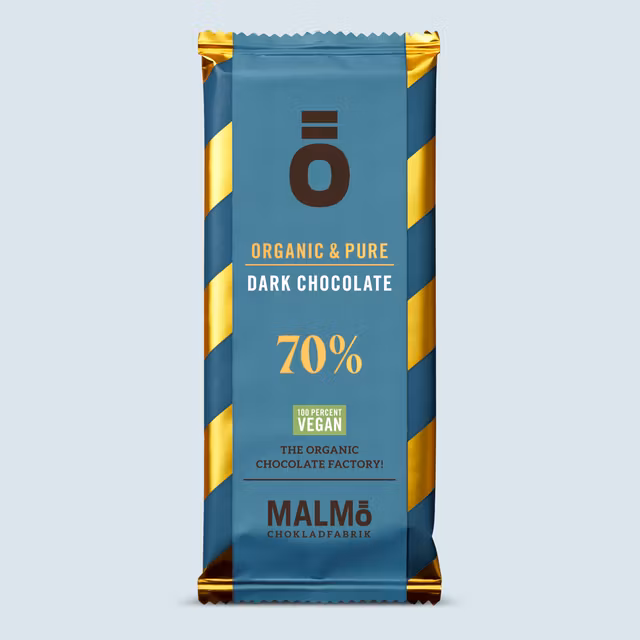Malmö Chokladfabrik Cioccolato Fondente 70% - 55 grammi