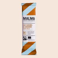 Malmö Chokladfabrik Salt Caramel & Cardamom 54% - 25 grams