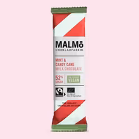 Malmö Chokladfabrik Mint & Candy Cane 52% - 25 grams