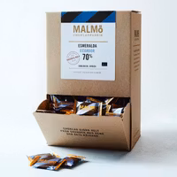 Malmö Chokladfabrik Neapolitans, Esmeralda Ecuador 70% - 200pcs. x 5 grams