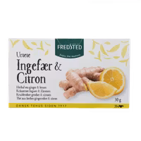 Fredsted herbal tea with Ginger & Lemon - 20 bags