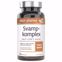 Elexir Pharma Mushroom Complex with Lion's mane - 60 capsules