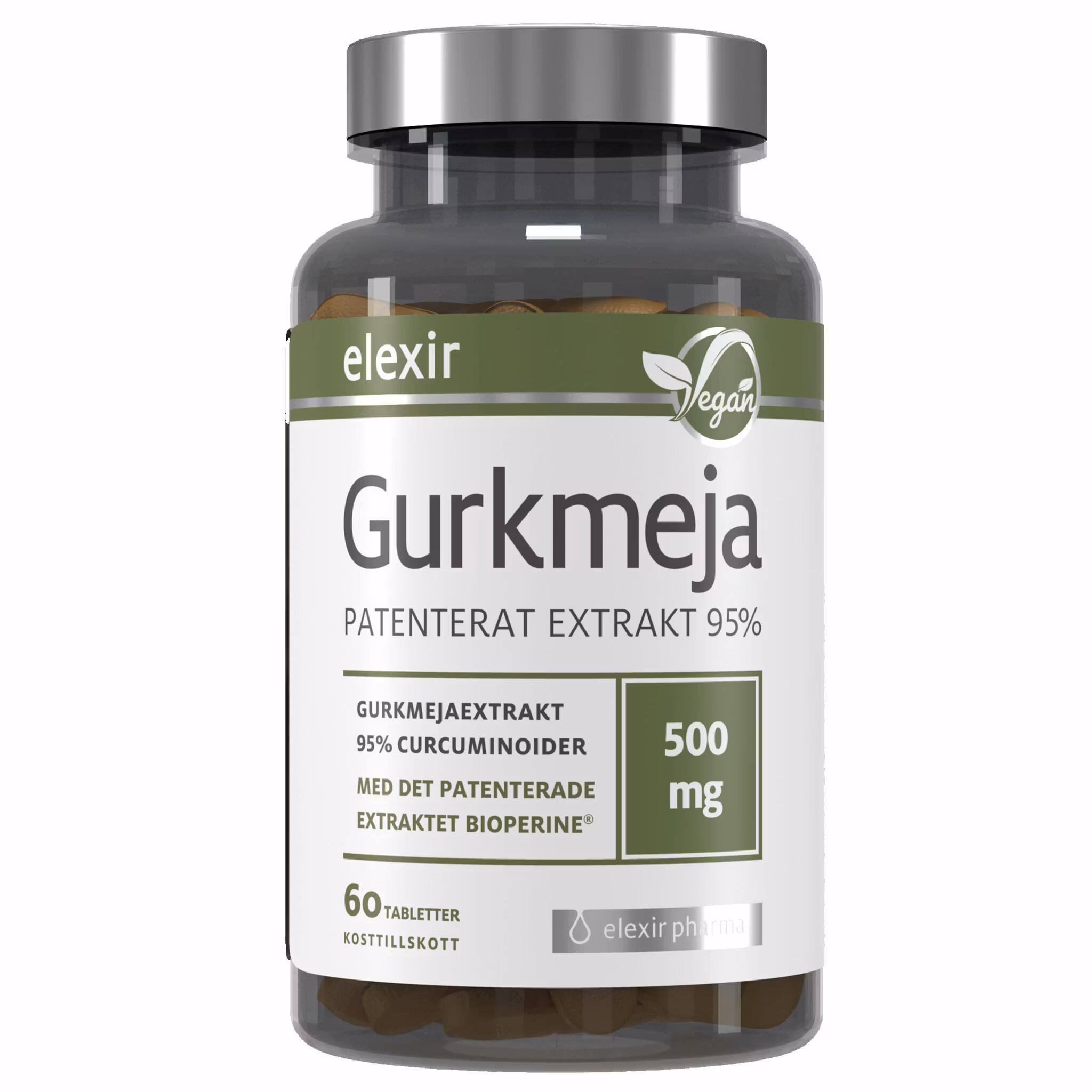 Elexir Pharma Curcuma - 60 comprimés