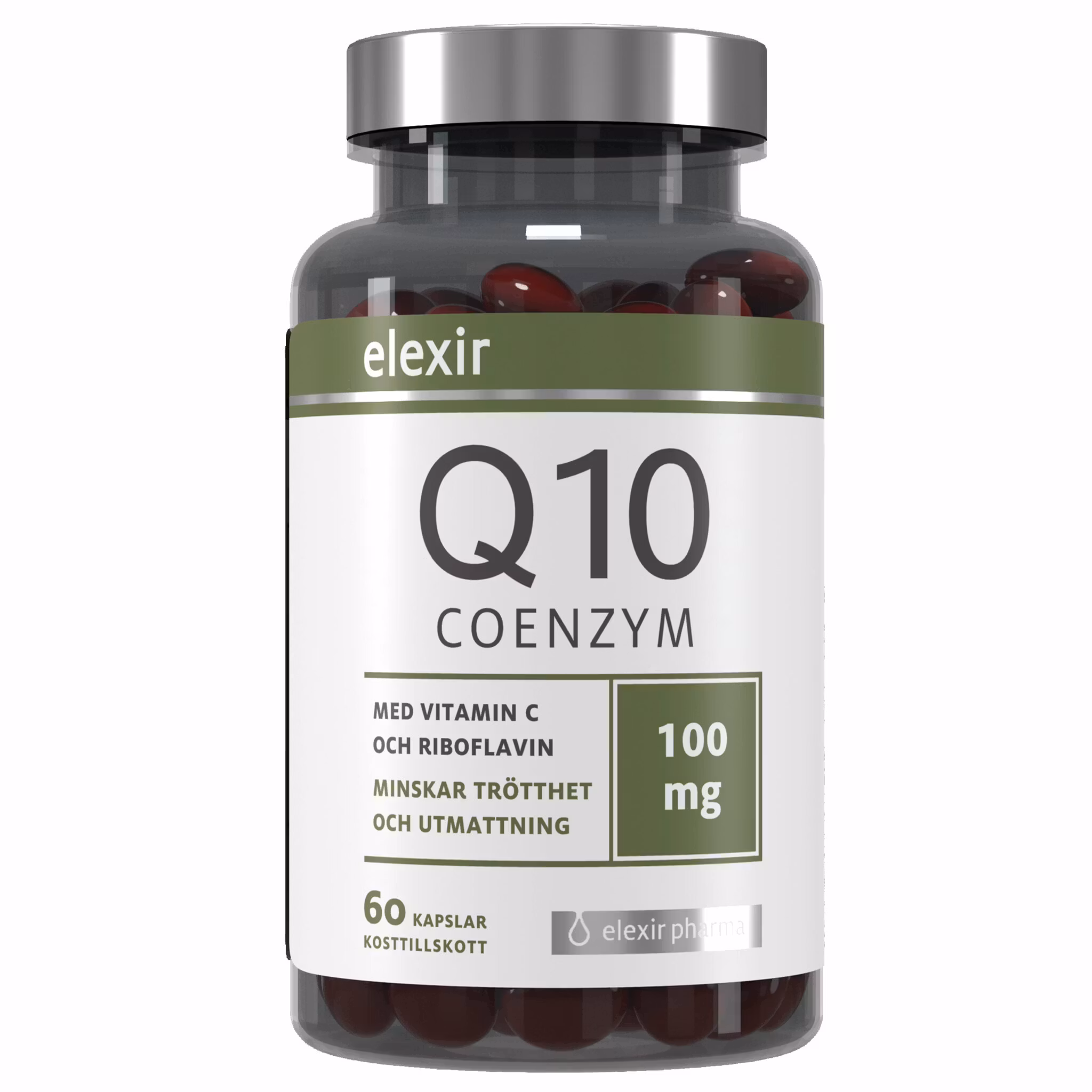 Elexir Pharma coenzyme Q10 - 60 gélules