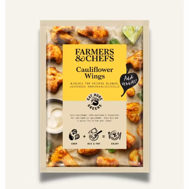 Ailes de chou-fleur Farmers & Chefs - 100 grammes