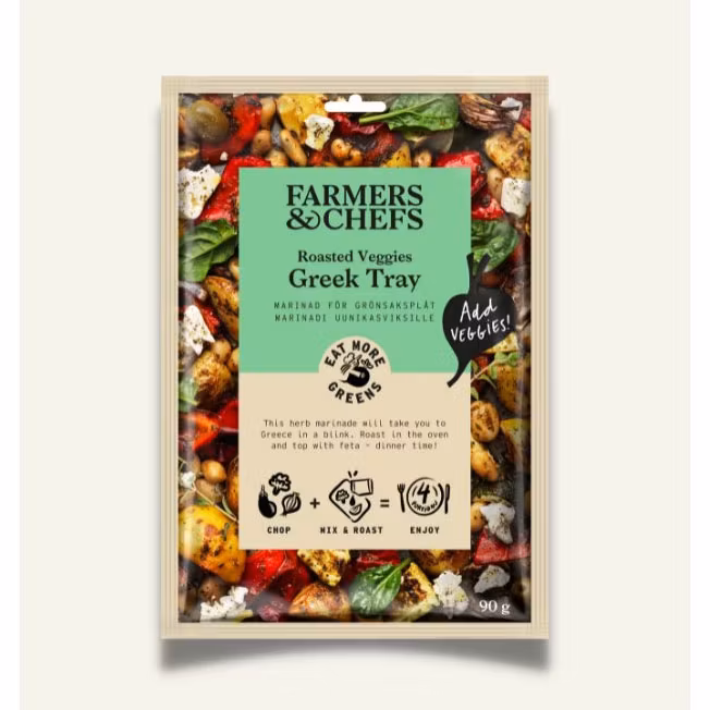 Plateau grec Farmers & Chefs - 90 grammes