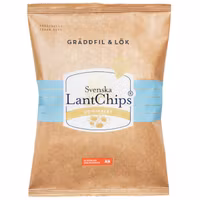 Svenska Lantchips Sourcream & Onion - 200 grams