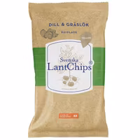 Svenska Lantchips Dill & Chives - 200 grams