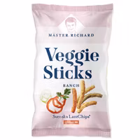 Svenska Lantchips Mäster Richard Veggie Sticks, Ranch - 80 grams