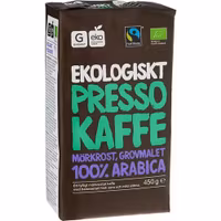 Garant Organic Presso coffee dark roast, Arabica - 450 grams