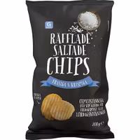 Garant Ribbed & Salted Chips - 200 grams