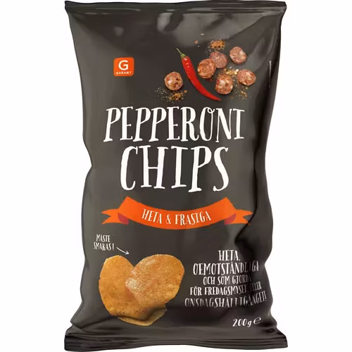 Garant Peperoni Chips - 200 Gramm