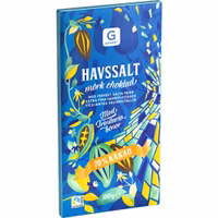 Garant Dark Chocolate, Sea Salt - 100 grams