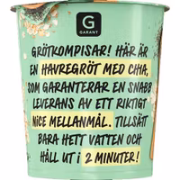 Garant Porridge Cup, Chia - 65 grams