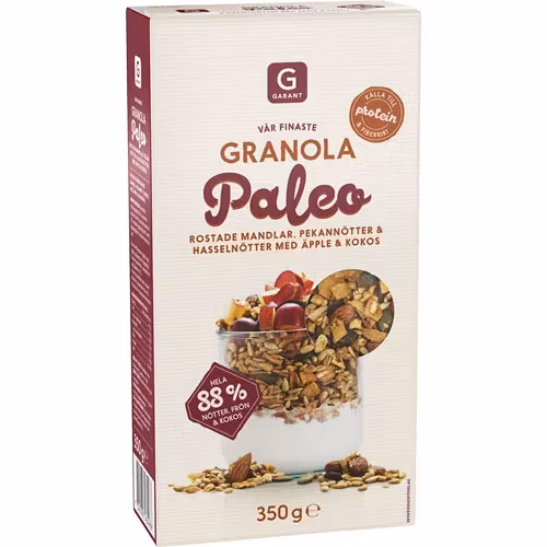 Granola paleo Garant de manzana y nuez - 350 gramos