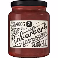 Garant Rhubarb & Strawberry Marmelade - 400 grams