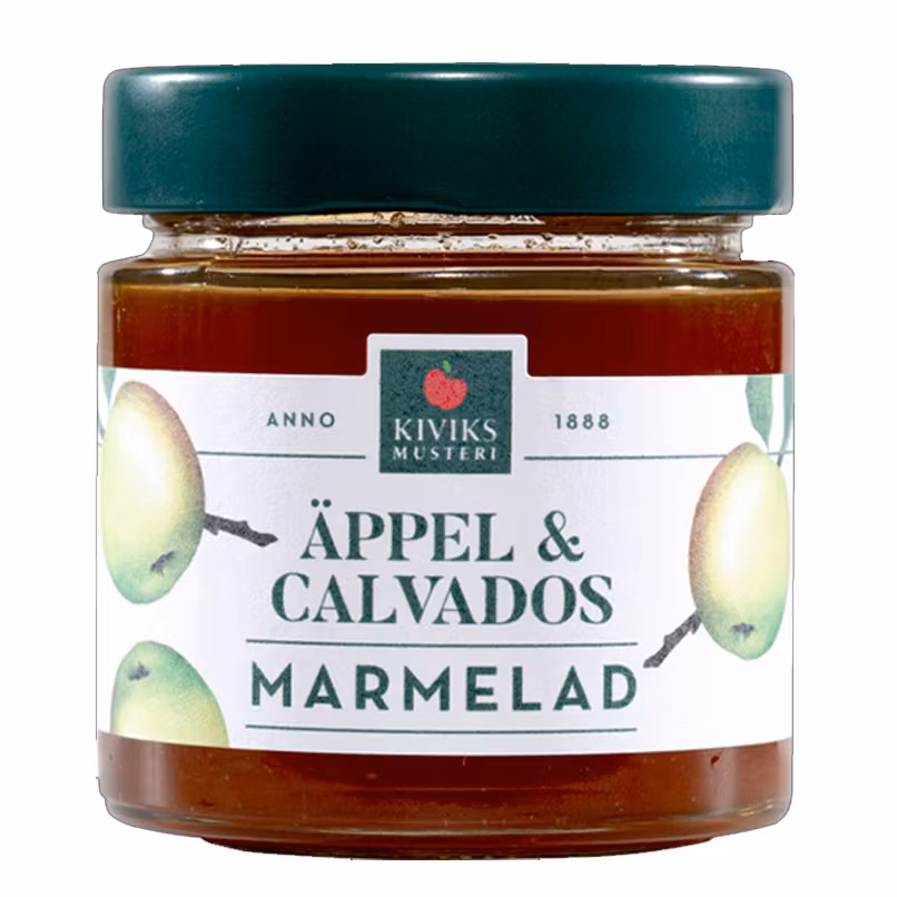 Kiviks Apfel- und Calvados-Marmelade – 220 Gramm