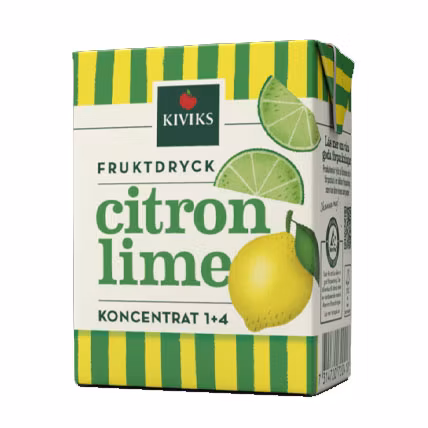 Kiviks Concentrato di bevanda al limone e lime - 2 dl