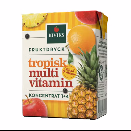 Kiviks Boisson concentrée multivitaminée tropicale - 2 dl