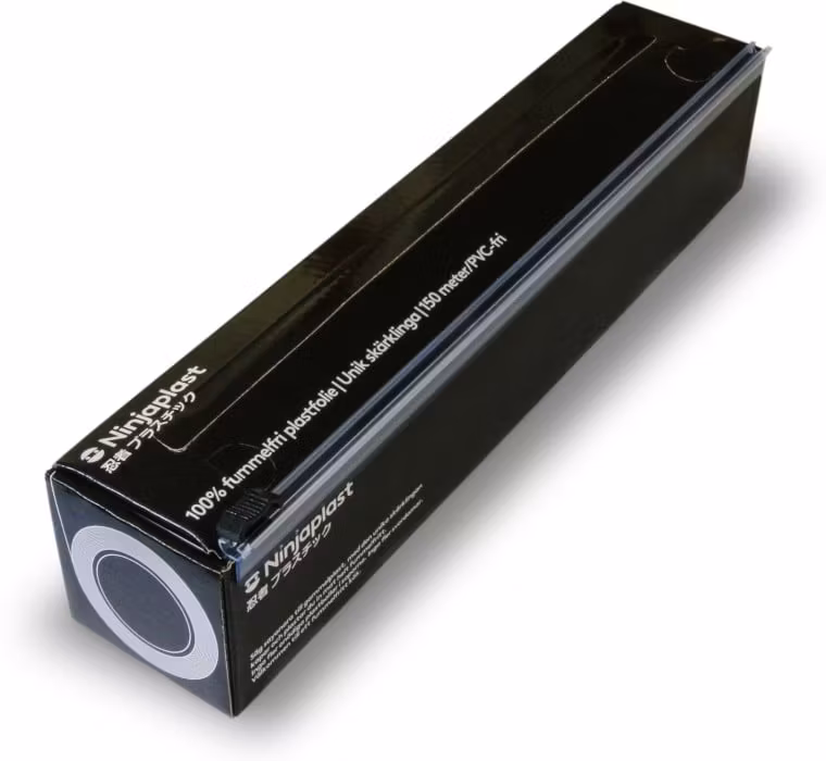 Ninjaplast Plastic foil with cutting blade - 150 m