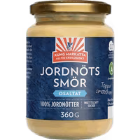 Kung Markatta Peanut Butter, Unsalted - 360 grams