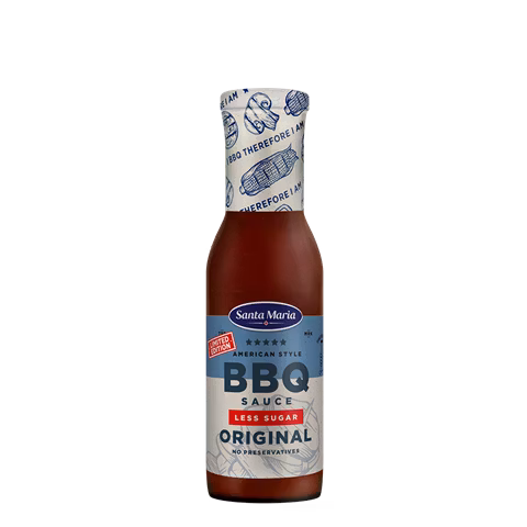 Sauce barbecue Santa Maria Originale sans sucre - 332 grammes