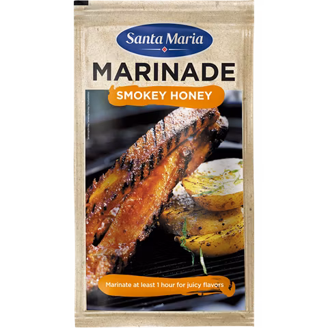 Marinada para barbacoa Santa Maria Smokey Honey - 75 gramos